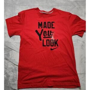 NIKE T SHIRT MADE YOU LOOK SIZE MEDIUM BRAND NEW READY TO SHIP!!